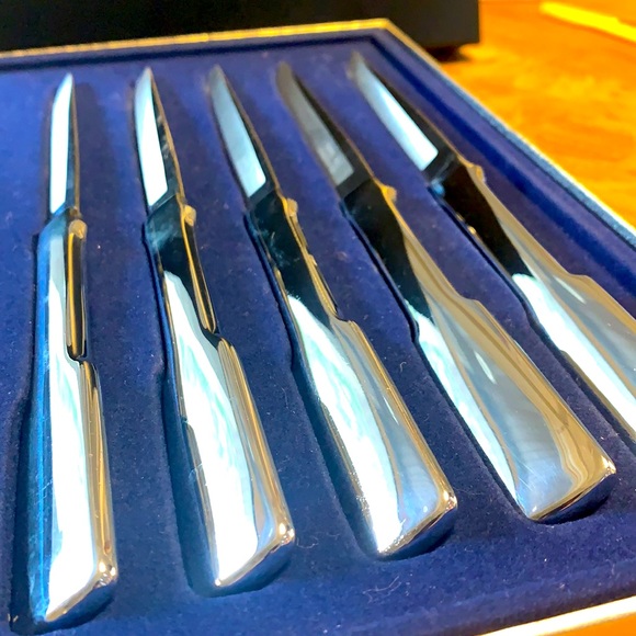 Set of 6 Mid-Century  Steak Knives by Carvel Hall - Picture 3 of 5